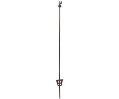 Ovalus metalinis stulpelis 105 cm 441457