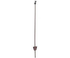 Ovalus metalinis stulpelis 105 cm 441457