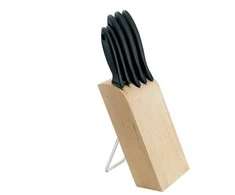 Peilių komplektas su stovu Fiskars Essential, 5 vnt