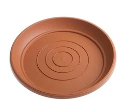 Prosperplast Plastikinė vazono lėkštė Terra nova, Ø25 cm