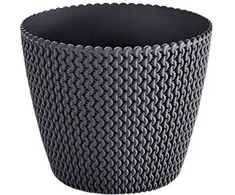 Plastikinis vazonas Prosperplast Splofy, Ø15.7 cm