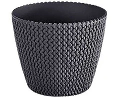 Plastikinis vazonas Prosperplast Splofy, Ø18.7 cm