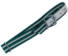 Saitas 100 cm žalias/baltas 4 cm plotis 12465