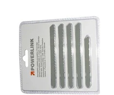 Siaurapjūklio pjūklelių komplektas Powerlink, 5 vnt.