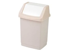 Šiukšliadėžė Curver, smėlio ruda, 15 l, 235 x 235 x 438 mm