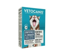 Vetocanis Dantų pasta tabletėmis