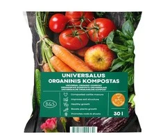 Universalus organinis kompostas, 30 l