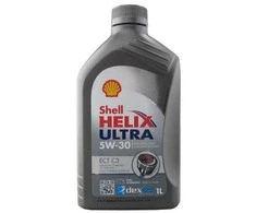VARIKLIŲ TEPALAI SHELL HELIX Ultra ECT C3 5W-30 1L