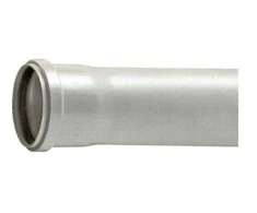 Vidaus kanalizacijos vamzdis HTplus, Ø 110 mm, 0,75 m