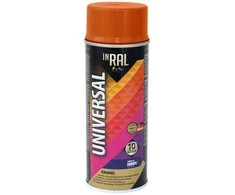 Aerozoliniai universalūs dažai INRAL UNIVERSAL oranžiniai RAL2004 400 ml.
