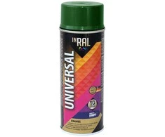 Aerozoliniai universalūs dažai INRAL UNIVERSAL žalia RAL6029 400 ml.