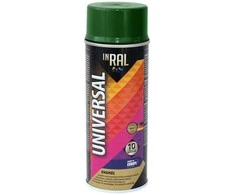Aerozoliniai universalūs dažai INRAL UNIVERSAL žalia RAL6029 400 ml.