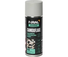 Aerozoliniai dažai INRAL CAMOUFLAGE agato pilka RAL7038 matinė 400 ml. 2684003