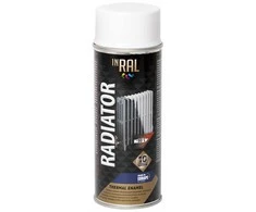 Dažai aerozolin.balti INRAL RADIATOR 400ml