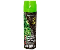 Aerozoliniai miško ženklinimo dažai BIODUR, žali, 500 ml