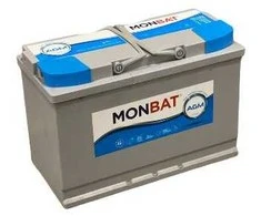 Akumuliatorius Monbat AGM 105 Ah 12V 950A