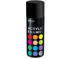 Akrilinė aerozolinė emalė BIODUR, juoda matinė RAL9005, 400 ml