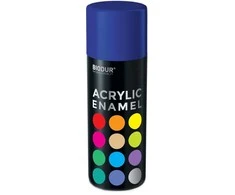 Akrilinė aerozolinė emalė BIODUR, mėlyna RAL5002, 400 ml