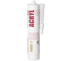 Akrilinis hermetikas Fome Flex ACRYL 202, baltas