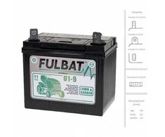 Akumuliatorius vėjapjovių traktoriams FULBAT U1-9 Ca/Ca 12 V 28 Ah 300 A