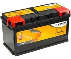 Akumuliatorius KYOTO 12 V, 100 Ah, 900 A, pliusas dešinėje