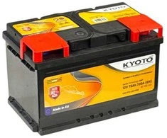 Akumuliatorius KYOTO 12 V, 75 Ah, 720 A