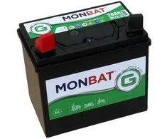 Akumuliatorius Monbat 12 V, 28 Ah, 250 A, pliusas kairėje