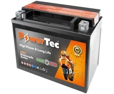 Akumuliatorius MOTO PowerTec 12 V, 10 Ah, 180 A