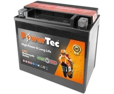Akumuliatorius MOTO PowerTec 12 V, 12 Ah, 200 A