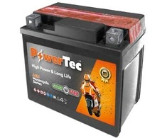 Akumuliatorius MOTO PowerTec 12 V, 4 Ah, 70 A