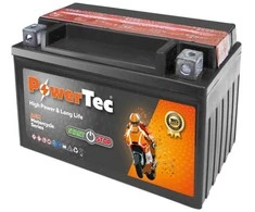 Akumuliatorius MOTO PowerTec 12 V, 9 Ah, 120 A