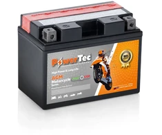 Akumuliatorius PowerTec CTZ14-S, AGM, motociklinis, 11,2 Ah, 12 V, 230 A, starterinis, švino rūgštinis