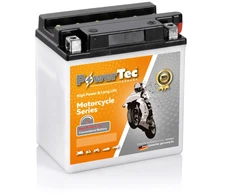 Akumuliatorius PowerTec YB10L-B2, motociklinis, 11 Ah, 12 V, 130 A, starterinis