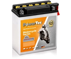 Akumuliatorius PowerTec YB5L-B, motociklinis, 5 Ah, 12 V, 55 A, starterinis