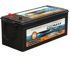 Akumuliatorius Winmaxx 12 V, 200 Ah, 1300 A, pliusas kairėje
