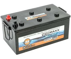 Akumuliatorius Winmaxx 12 V, 230 Ah, 1350 A, pliusas kairėje