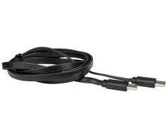 Alca plast Pakrovimo laidas ALCA USB-C 2,0 A juodas 100 cm