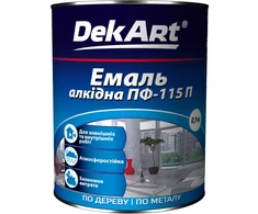 Alkidinė emalė DekART PF-115P, smėlinė, 0.9kg