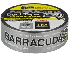 Audinio Juosta "Barracuda Duct Tapes" - Pilka / Juoda