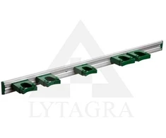 Laikiklių bėgelis su 5 laikikliais 9-0302-6 90 cm