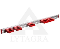 Laikiklių bėgelis su 5 laikikliais 9-0302-2 90 cm