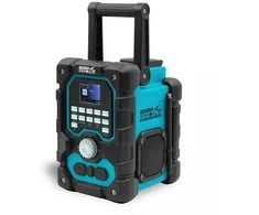 Dedra DABFM radijas su akumuliatoriais 18V Bluetooth USB