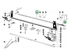 Dalgis CLAAS 6133031 / 611207 Ilgis 4,2 m