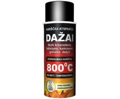 Karščiui atsparūs purškiami DAŽAI HANZAI 970 pilka 400 ml.