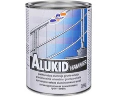 Dažai RILAK ALUKID HAMMER sidabaras 900 ml.