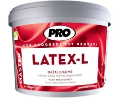 Dažai luboms PRO LATEX-L visiškai matiniai 3 L