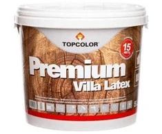Dažai medienai TOPCOLOR VILLA LATEX skandinaviška vyšnia 5 L