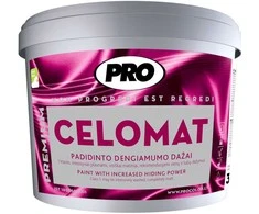 Dažai - intensyviai plaunami PRO CELOMAT 3 L