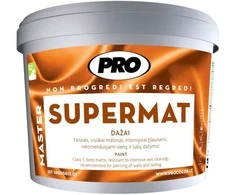 Dažai sienoms ir luboms PRO SUPERMAT 1 L