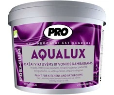 Dažai virtuvėms ir vonios kambariams AQUALUX, 1L matiniai